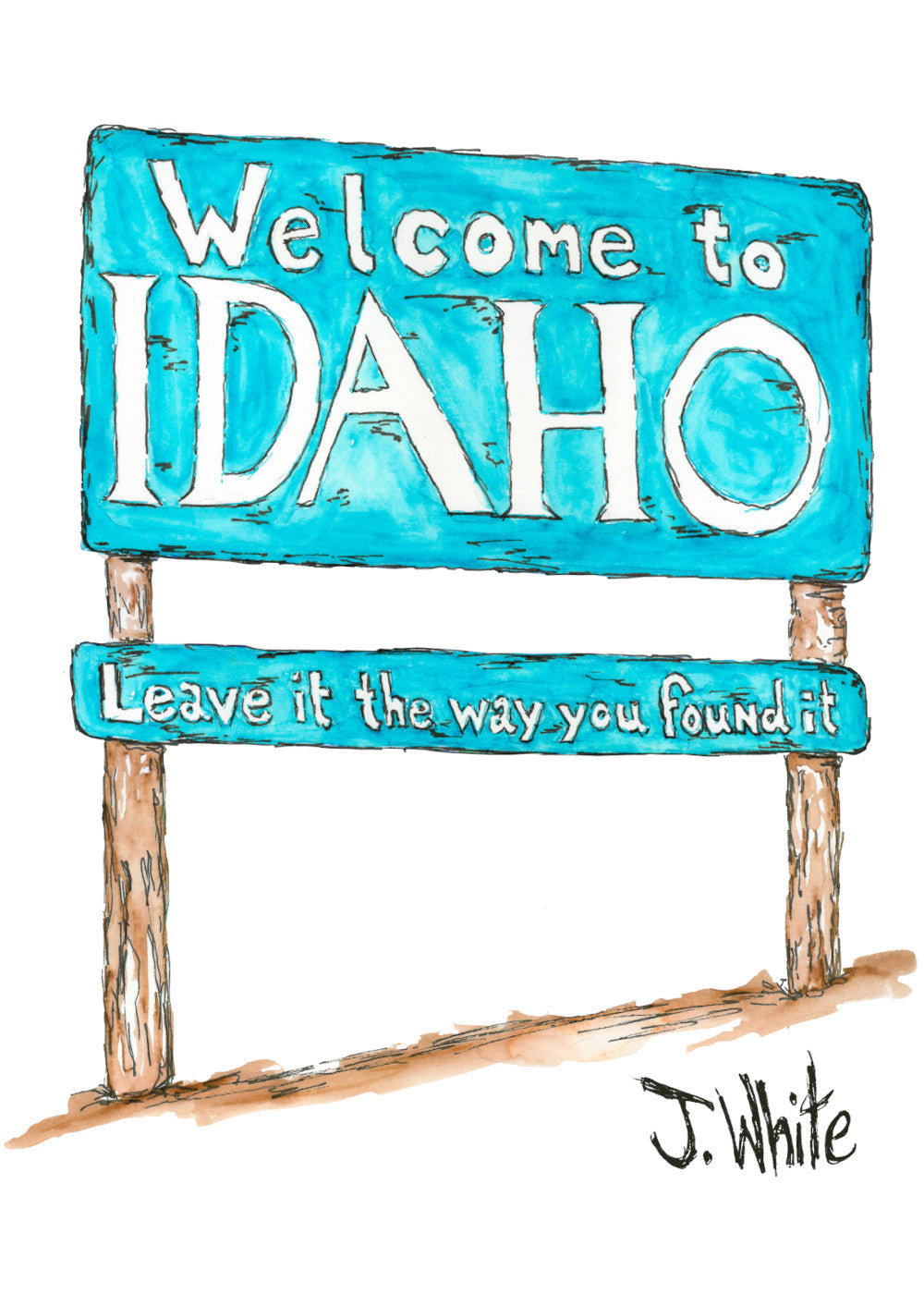 Welcome to Idaho - Ballcap