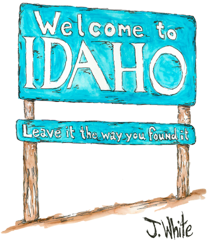 Welcome to Idaho - Hoodie