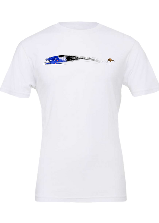 Kiwi Flag - T Shirt