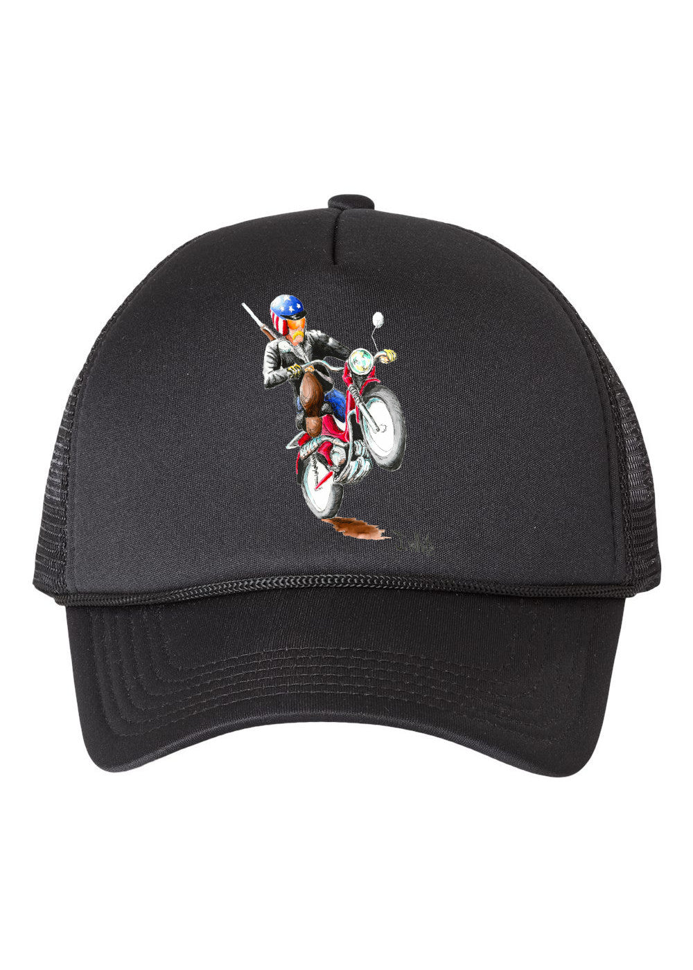 Motorcycle Driveby - Ballcap