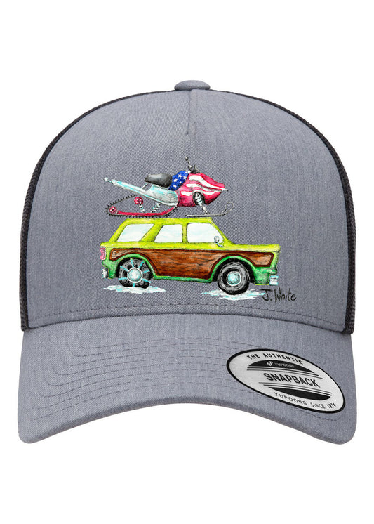 Sled Topper Sideview - Ballcap